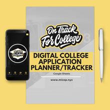 Load image into Gallery viewer, Digital College Application Planner/Tracker
